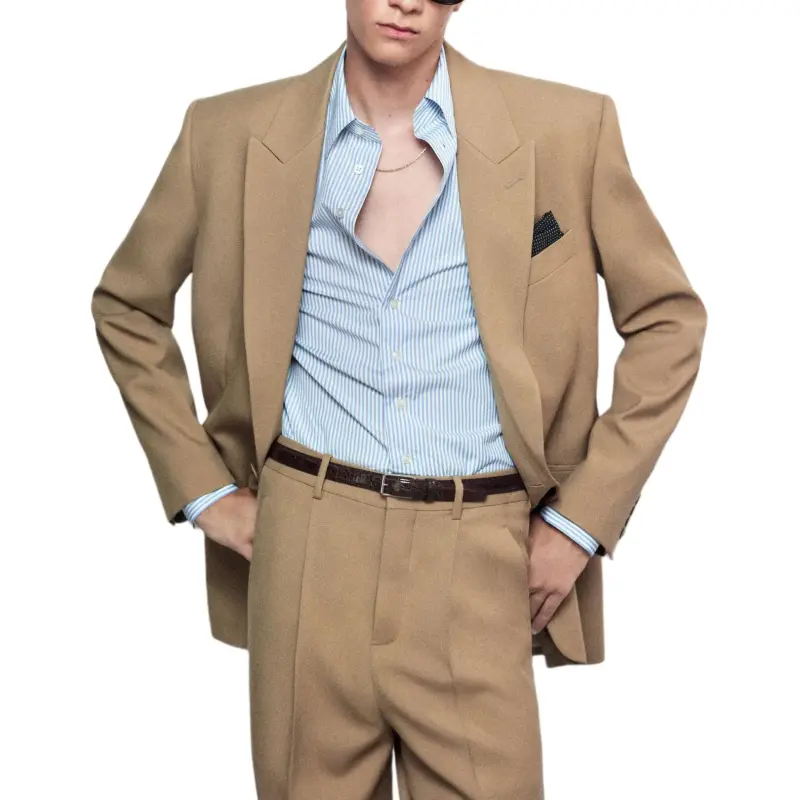SAINT LAURENT Striped Button Up Shirt-2