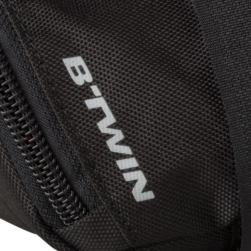 DECATHLON Cycling Bag, Bicycle Saddle Bag Portable Style Unisex Black-1