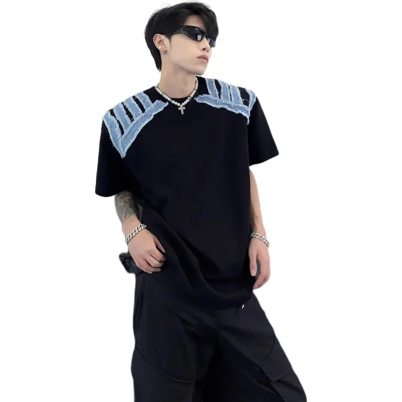 DUATOGE T Shirts Men Black -3