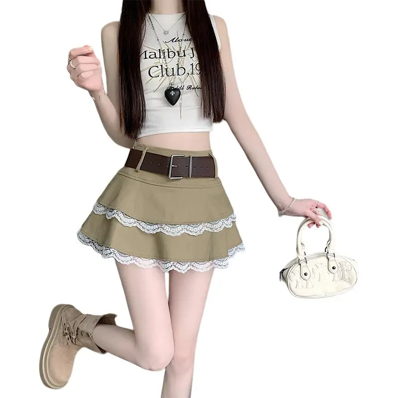 Mu Xiao Xin Casual Short Skirts Women's-12