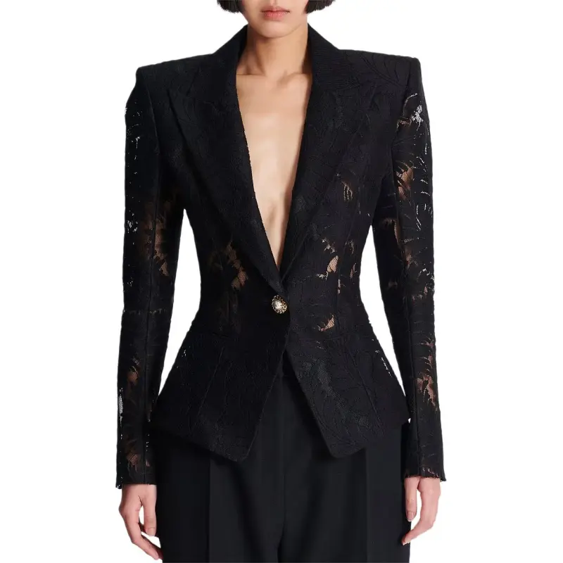 BALMAIN Jackets & Coats Women's Black-2
