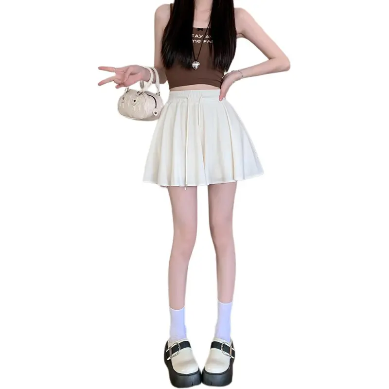 Mu Xiao Xin Casual Short Skirts Women's-1