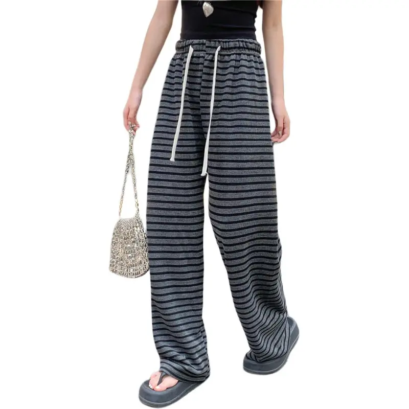 Dior Beauty Casual Pants Women's Stripes-4