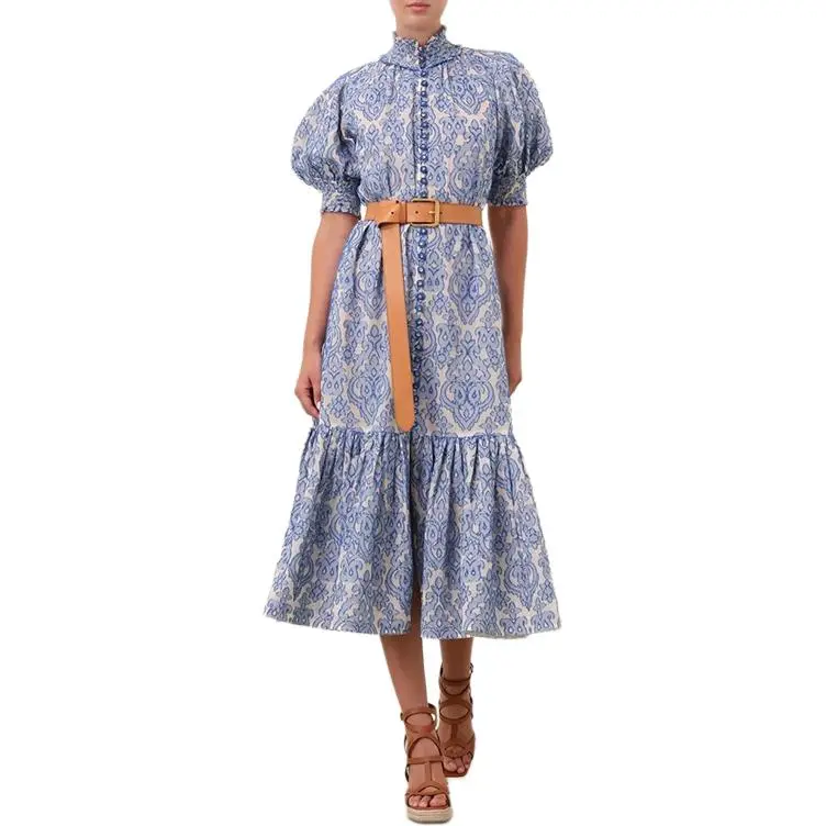Zimmermann Wylie Lantern Midi Dress-1