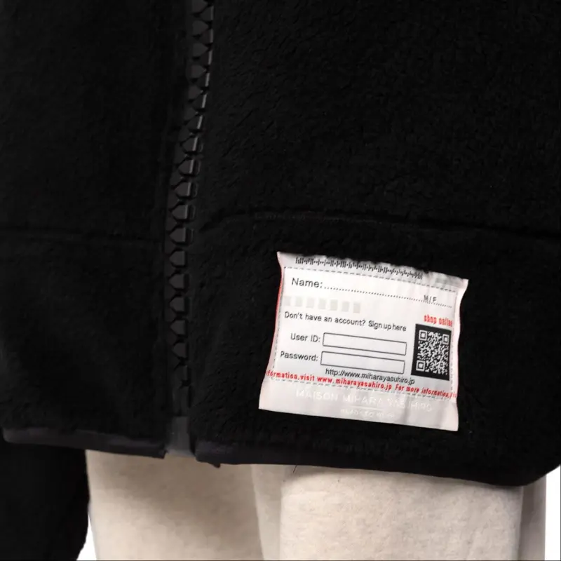 MIHARA YASUHIRO Faux shearling Coat-8