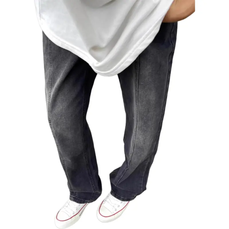 DUATOGE Jeans Men Black -2