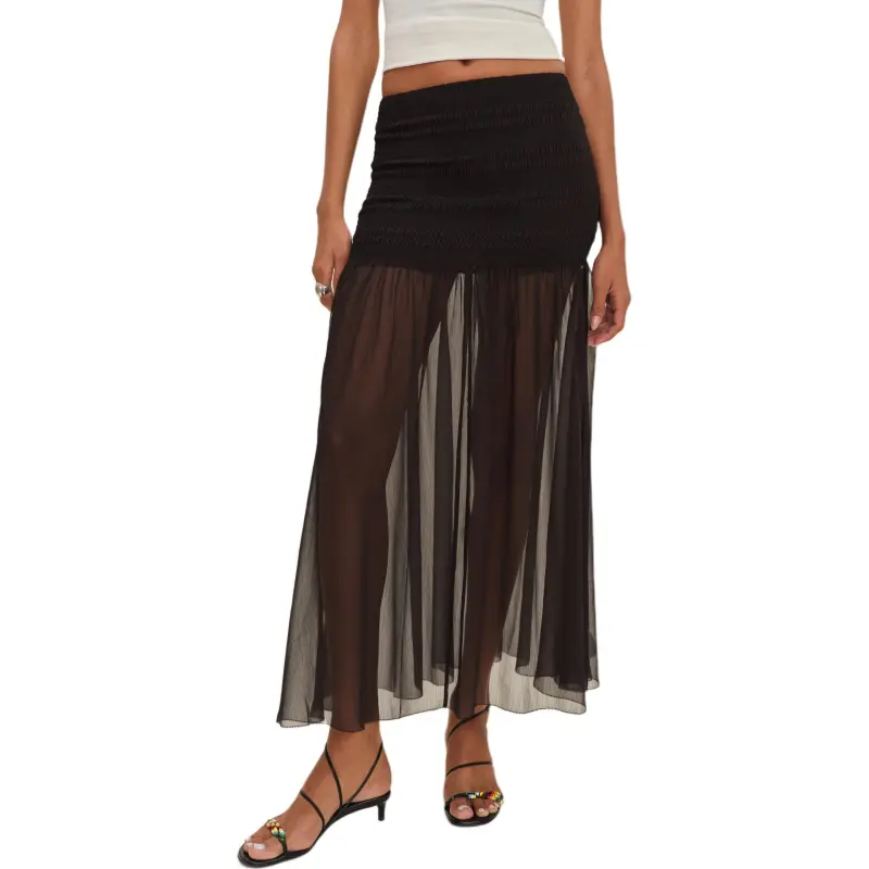 REFORMATION Penelope Skirt Casual Long Skirt Women's-1
