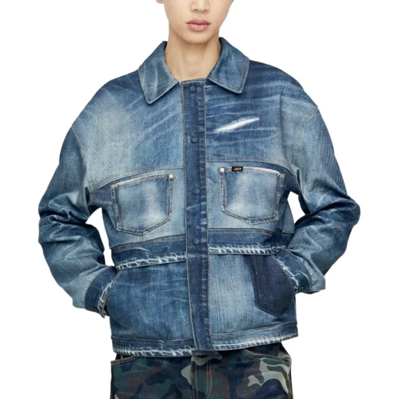 ANDERSSON BELL SS25 Denim Jacket Men's Blue-6
