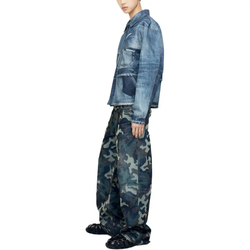 ANDERSSON BELL SS25 Denim Jacket Men's Blue-3