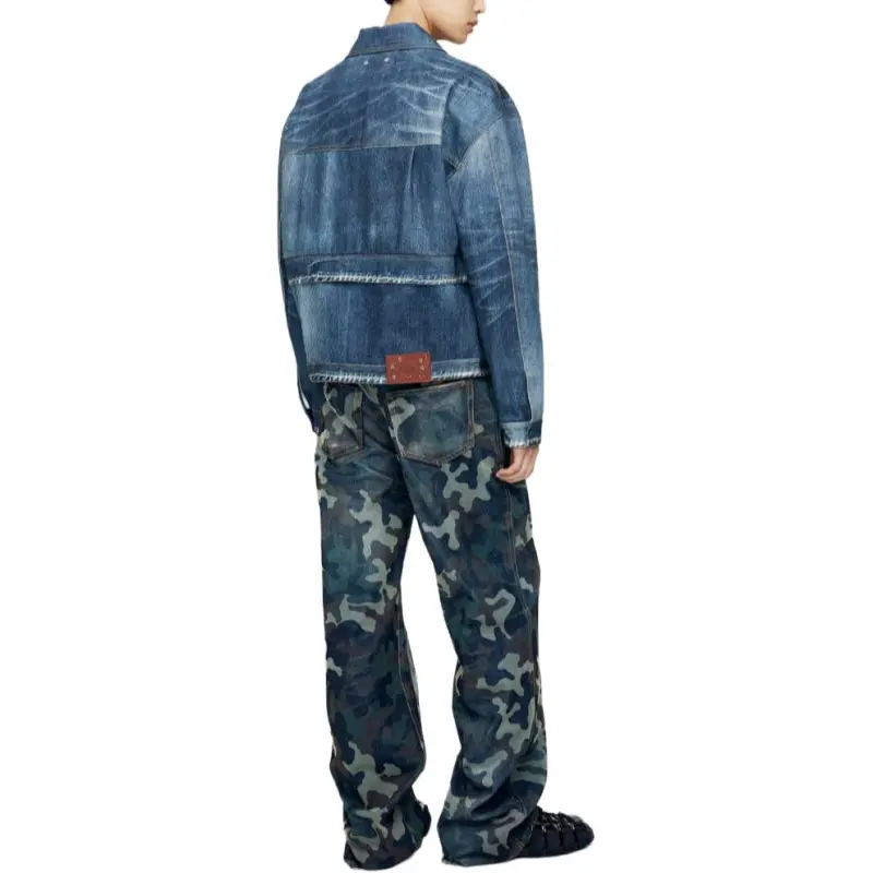 ANDERSSON BELL SS25 Denim Jacket Men's Blue-4
