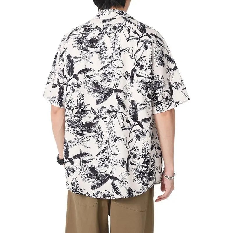 SIFLYTO Shirts Unisex Ink Shadow Flower Trail-1