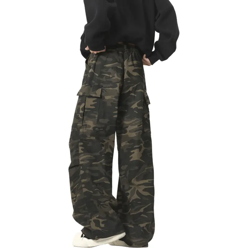 KADAKADA SUITE Cargo Pants Unisex Camouflage-1