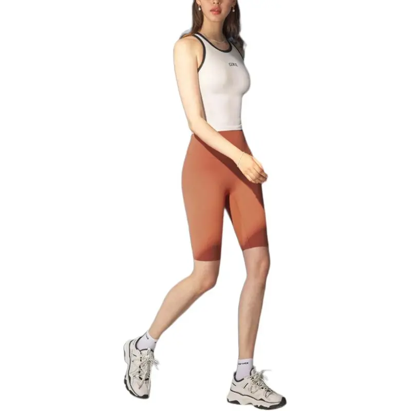 XEXYMIX Label 360N Casual Shorts Women's Ginger Red-5