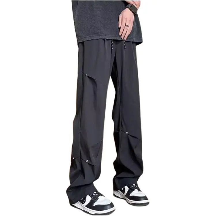 Weles Casual Pants Unisex Black-3