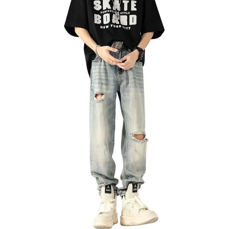 BAGE Jeans Unisex Washed Color-2
