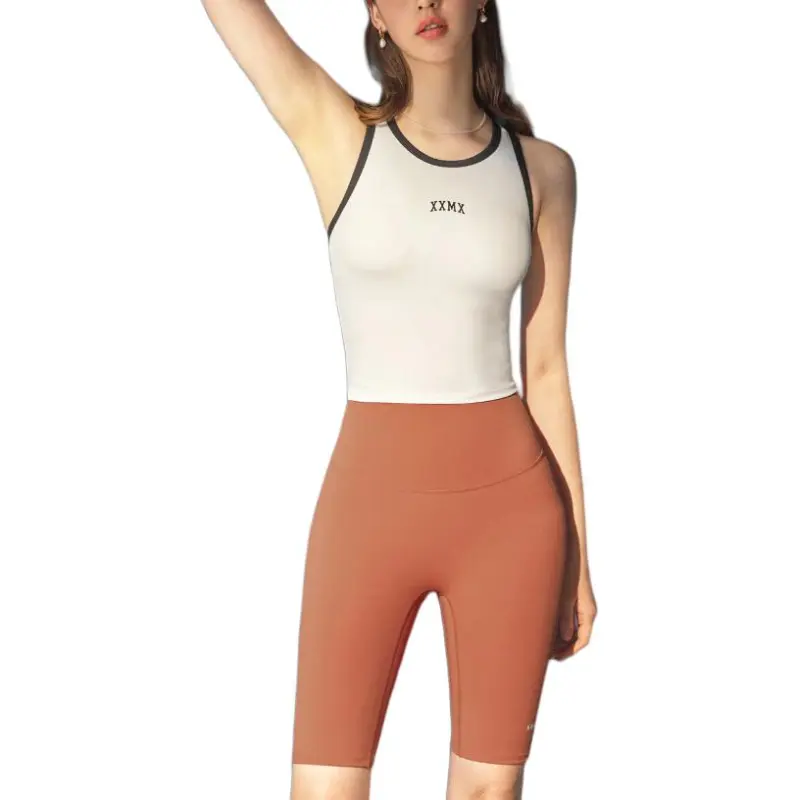 XEXYMIX Label 360N Casual Shorts Women's Ginger Red-2