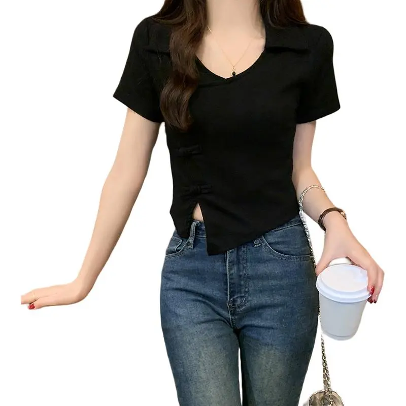 Mu Xiao Xin Set in Sleeve T Shirt Women's-4