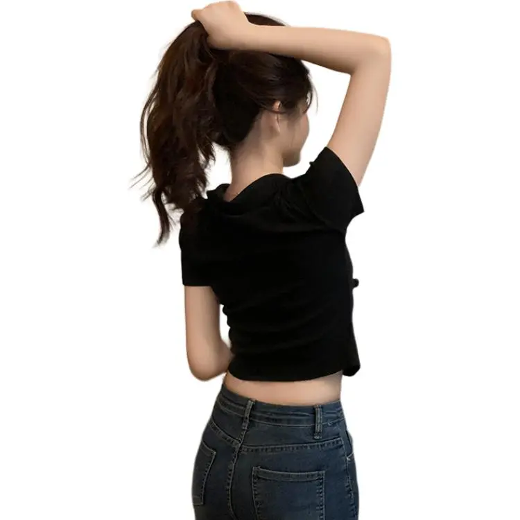 Mu Xiao Xin Set in Sleeve T Shirt Women's-6