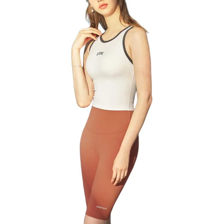 XEXYMIX Label 360N Casual Shorts Women's Ginger Red-4