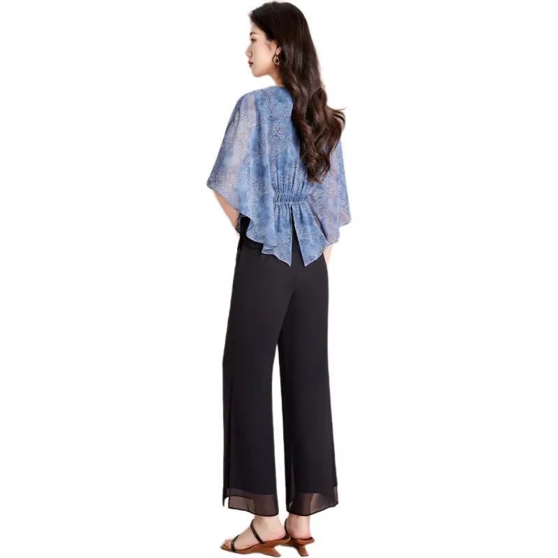 Mylan Casual Suits Women's Navy Blue Collection Brand, Stay Updated With Activity Alerts-0