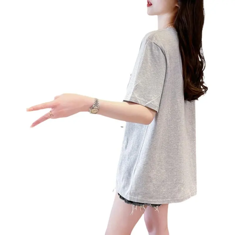 KAISER Drop Shoulder Sleeve T Shirt Women's-13