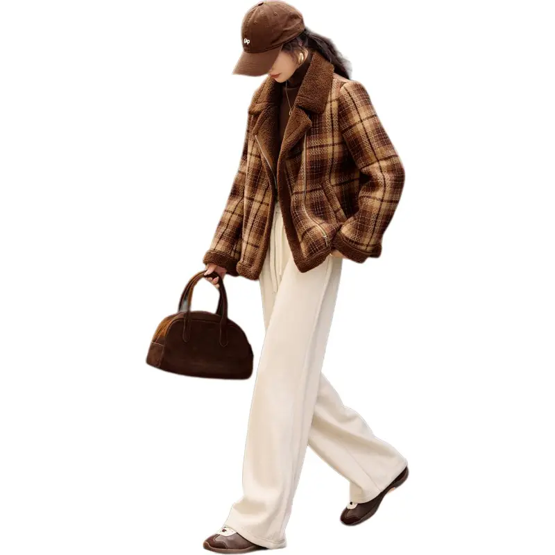 Mo Han Yi Mei Jackets Coats Women's Caramel-4