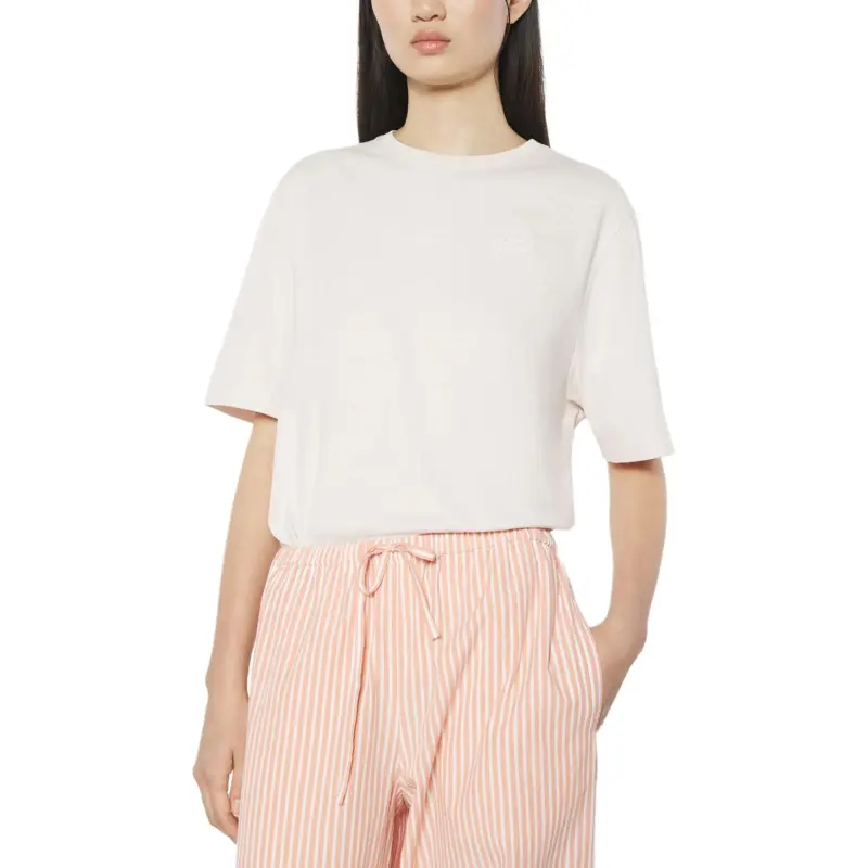Maison Kitsune T Shirts Women's Warm Stone Color-3