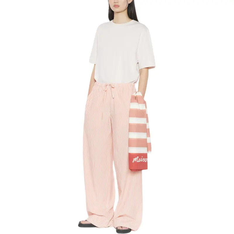 Maison Kitsune T Shirts Women's Warm Stone Color-2