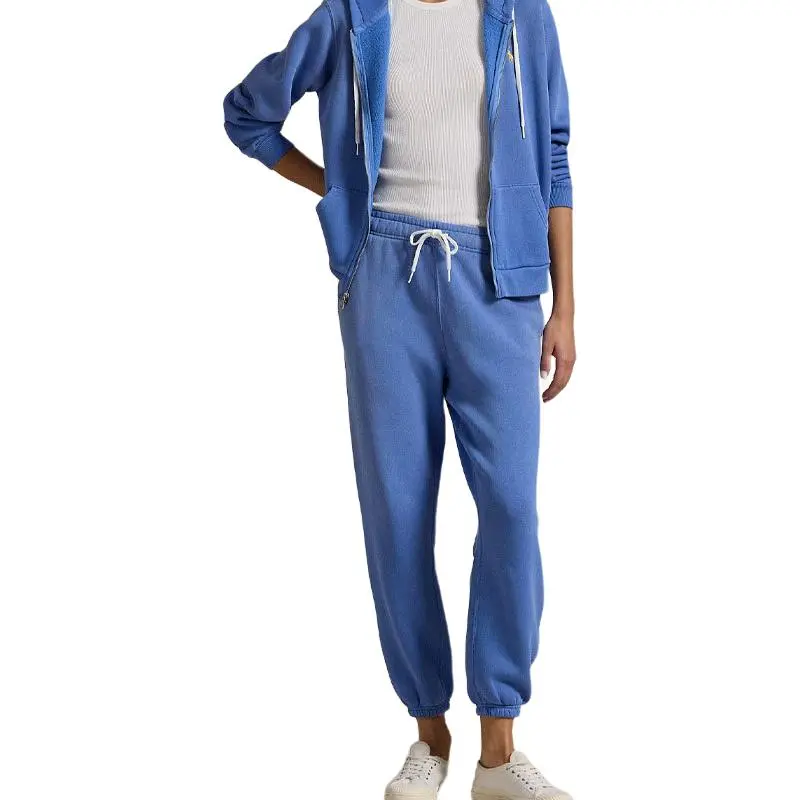 Polo Ralph Lauren Knitted Sports Pants Women's Blue-3