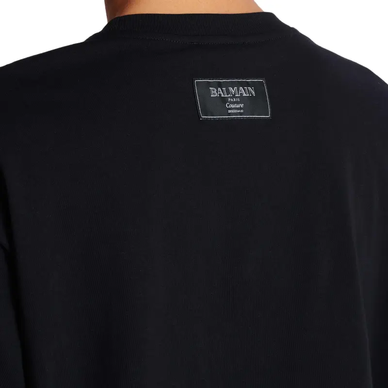 BALMAIN Kiss print T shirt-7
