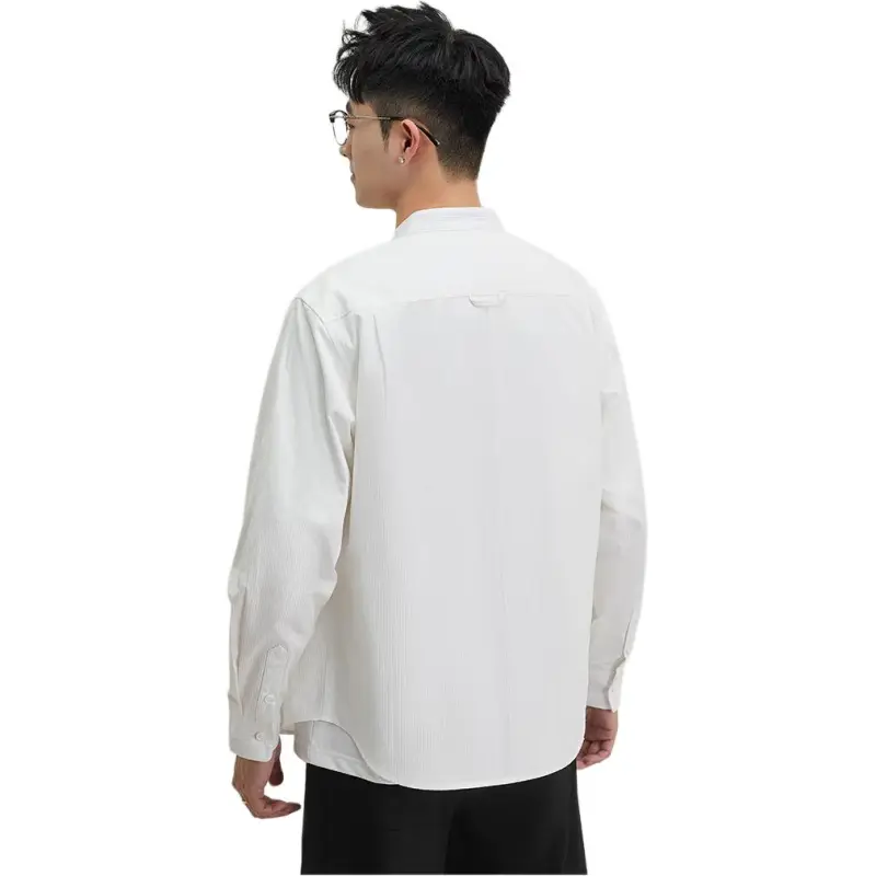 CORNILOT Shirts Unisex Ivory White-3