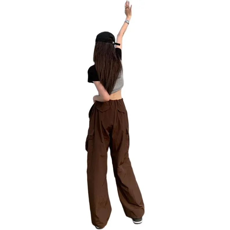 GOSO Cargo Pants Women's Dark Brown-1