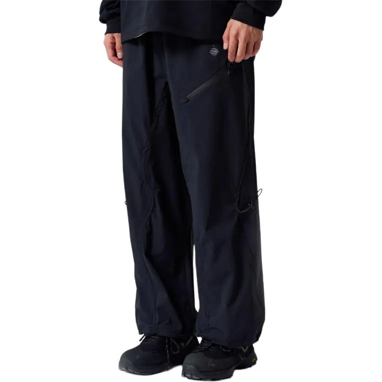 OCTOBEELAB Athletic Trousers Unisex Black-3