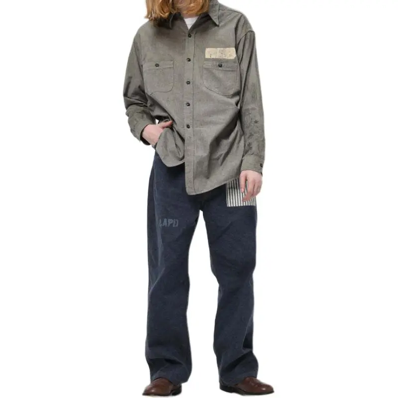 Bowwow SS25 LAPD PRISONER DENIM PT Jeans Unisex-2