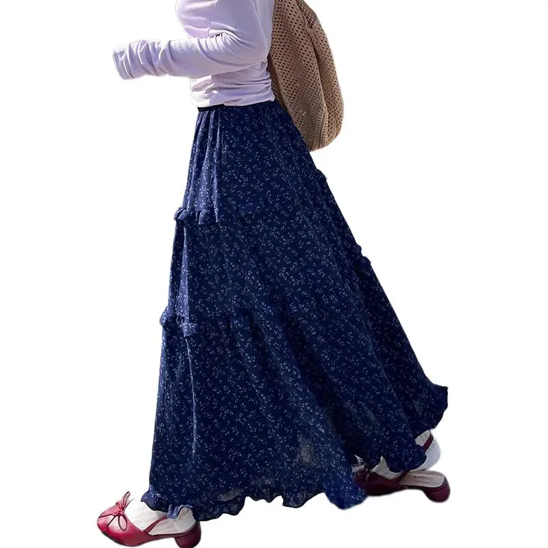 Mu Xiao Xin Casual Long Skirt Women's-8