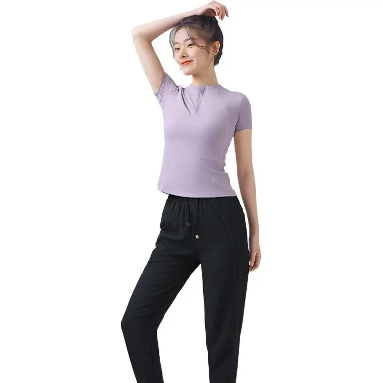 Ordifen Yoga T Shirts Women's-7