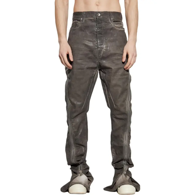Rick Owens DRKSHDW Bolan Banana Zipped Trousers-2