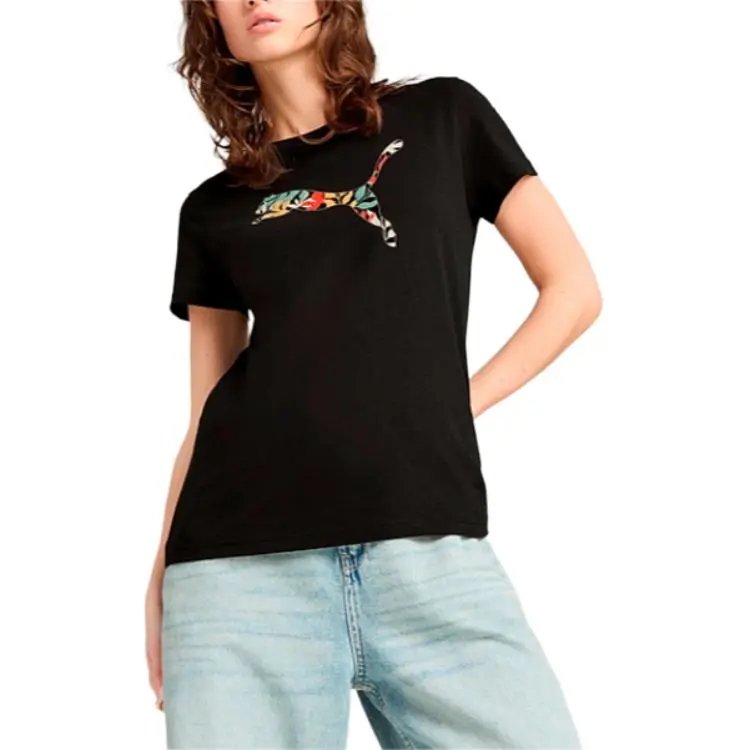 PUMA Playera Floral Para Mujer Graphics-2