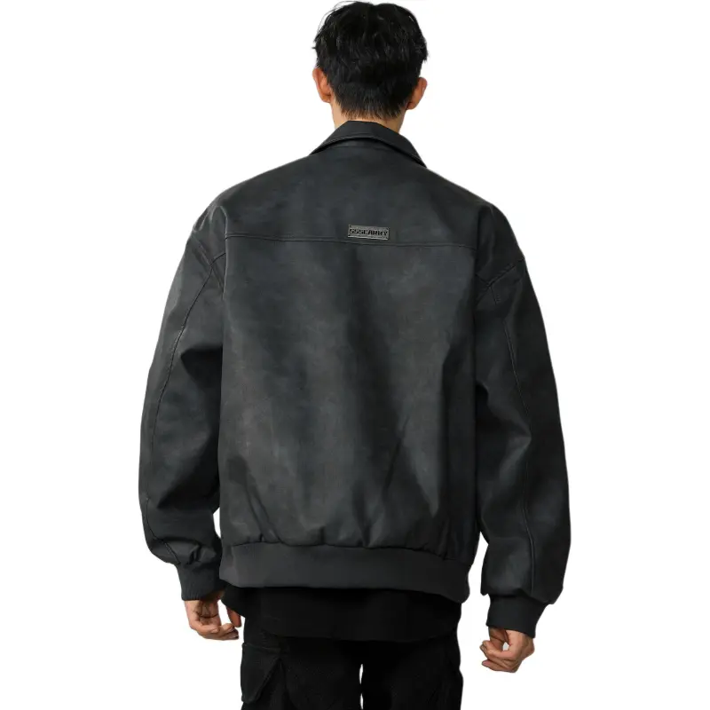 ACUOD BY CHANU Leather Jacket Unisex-4