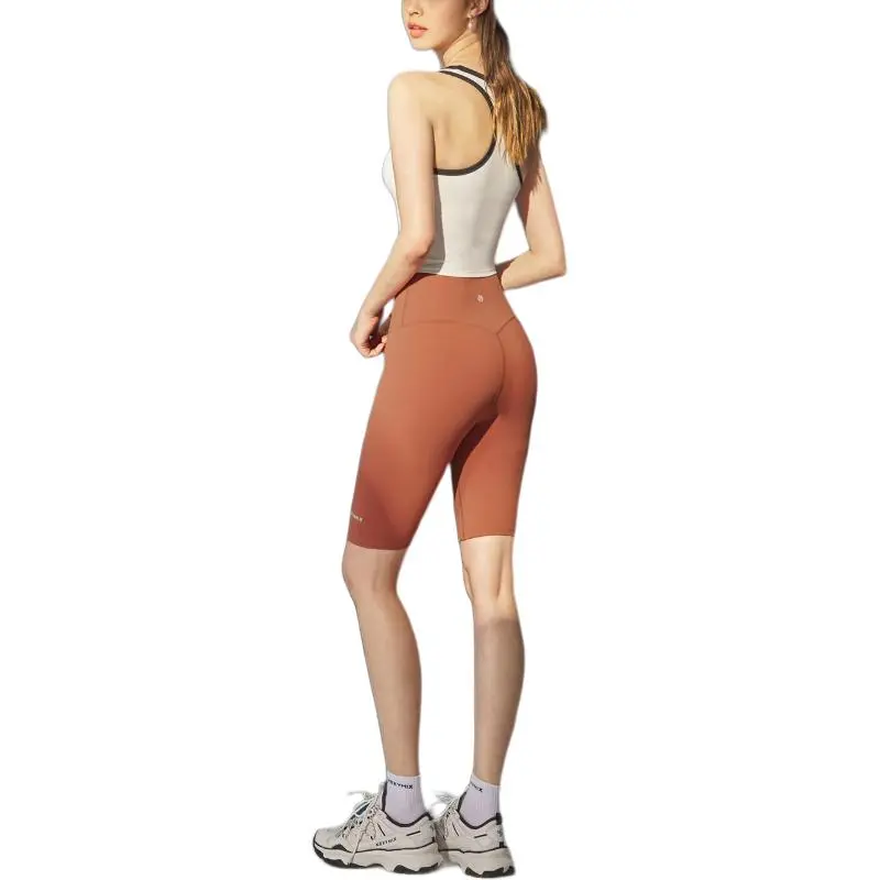 XEXYMIX Label 360N Casual Shorts Women's Ginger Red-6
