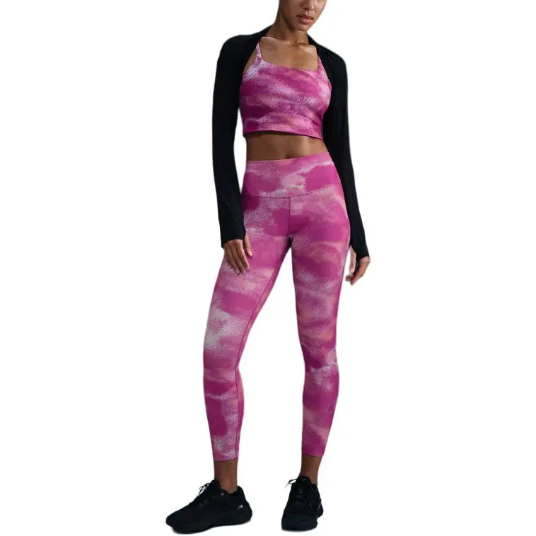 Nike One Women's High Waisted 7/8 Printed Leggings-1