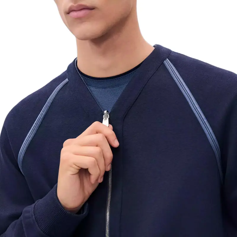 HERMES Jackets & Coats Men's Marine Blue-3