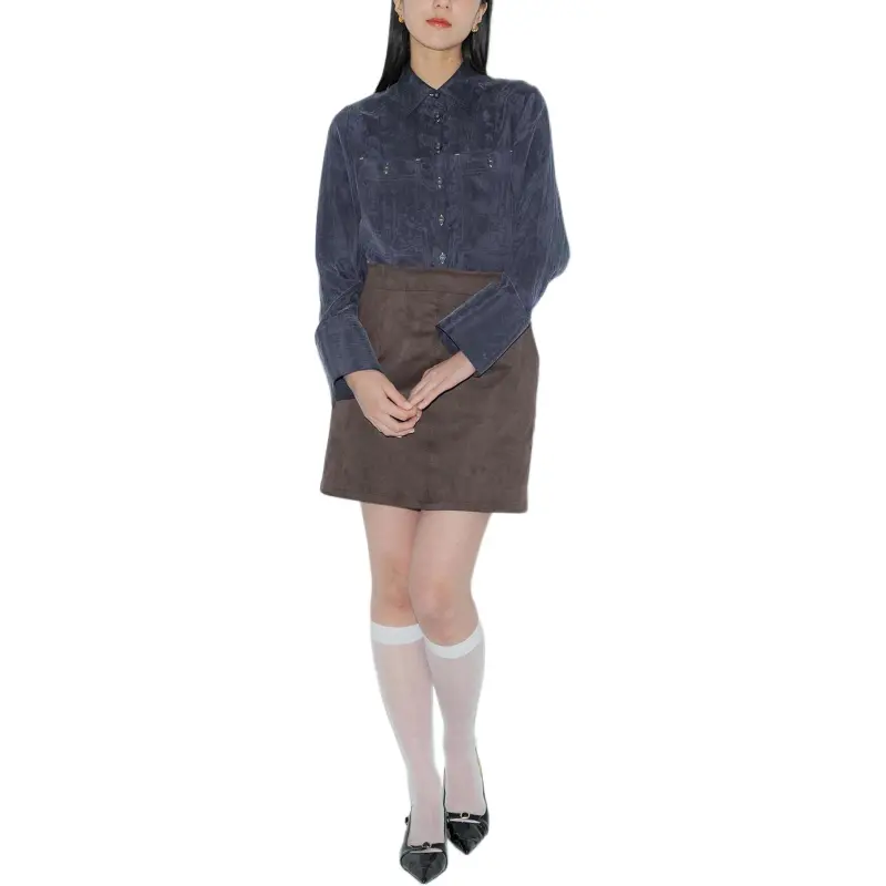 PUBLIC TOKYO SS25 Casual Short Skirts Women's Brown-1