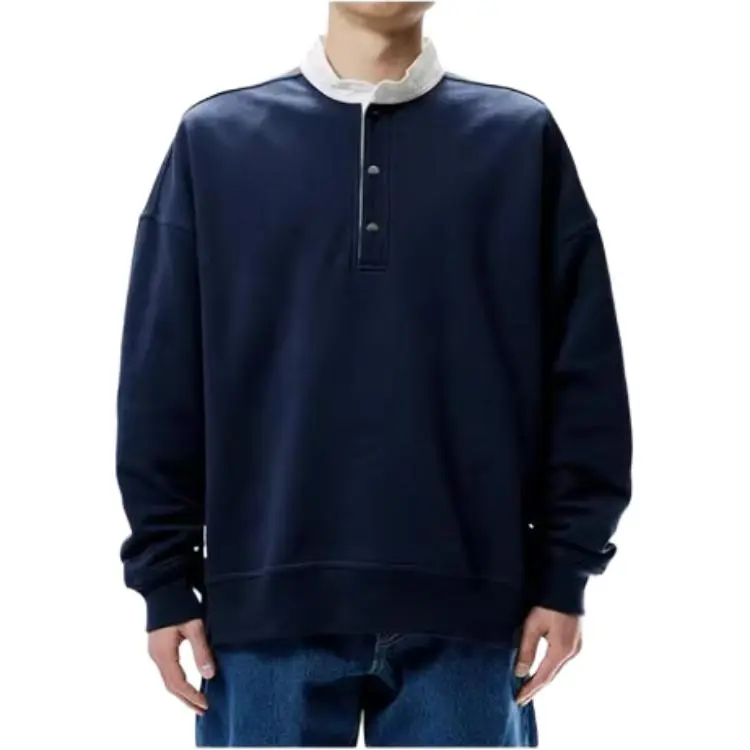 CHUMS Sweatshirt Men's Navy Blue-1