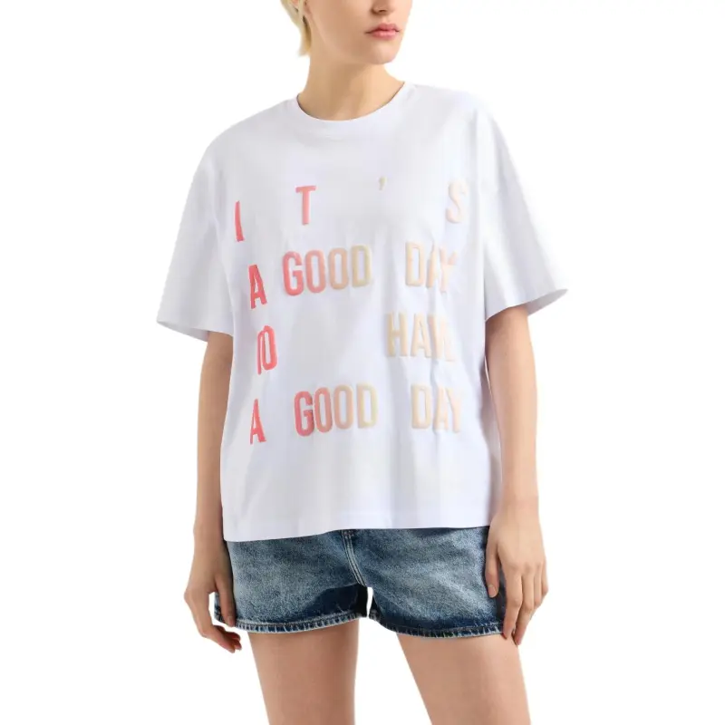 ARMANI EXCHANGEAE T Shirt Women's White-1