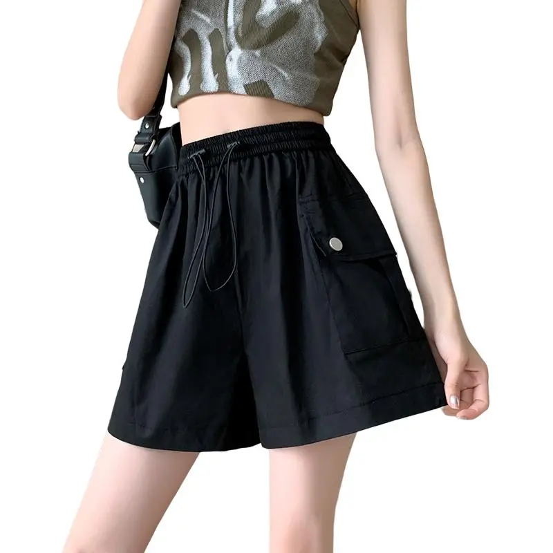 Mu Xiao Xin Cargo Shorts Women's-2