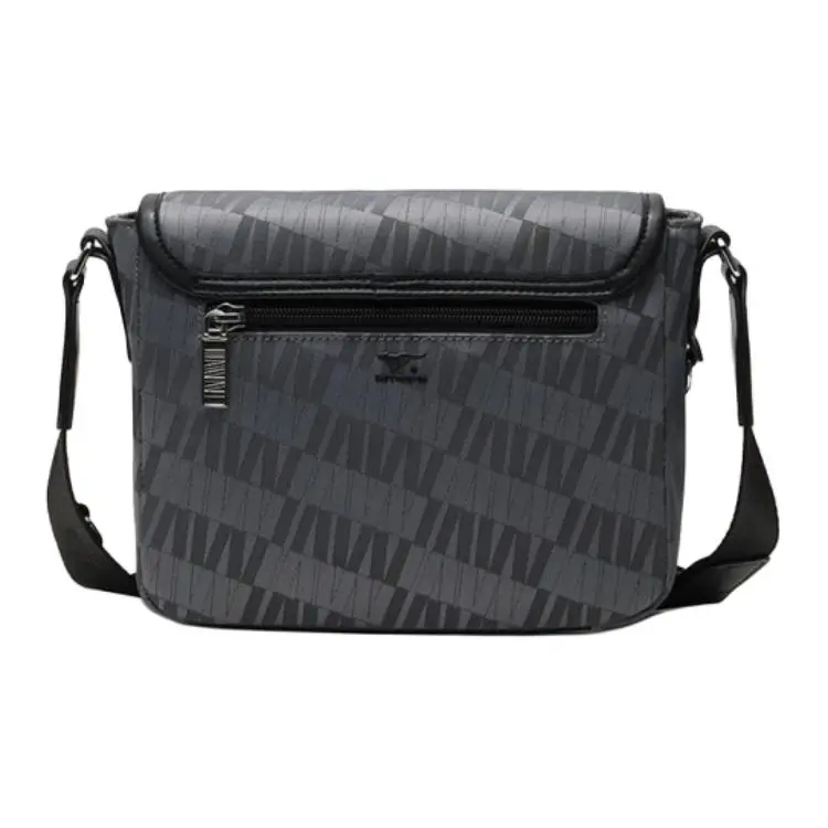 SEPTWOLVES Fabric Shoulder Bag Men's Gray-2