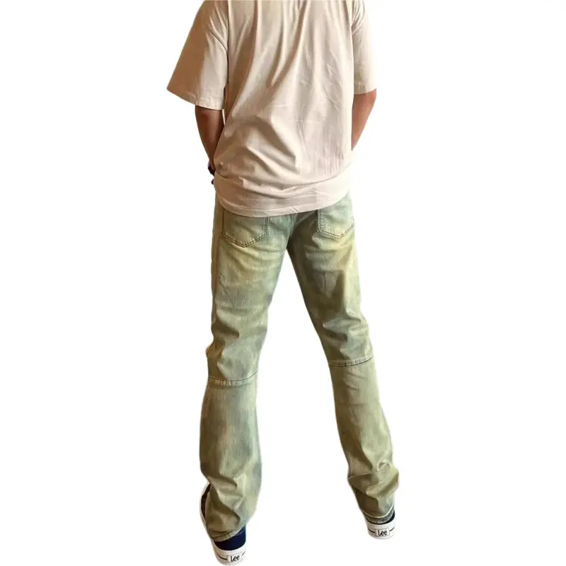 KVIV Jeans Men Yellow Mud -3