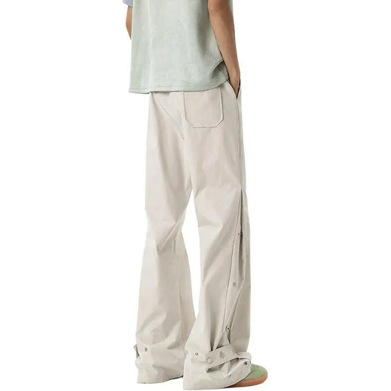 DARK HORSE Casual Pants Unisex Apricot-1