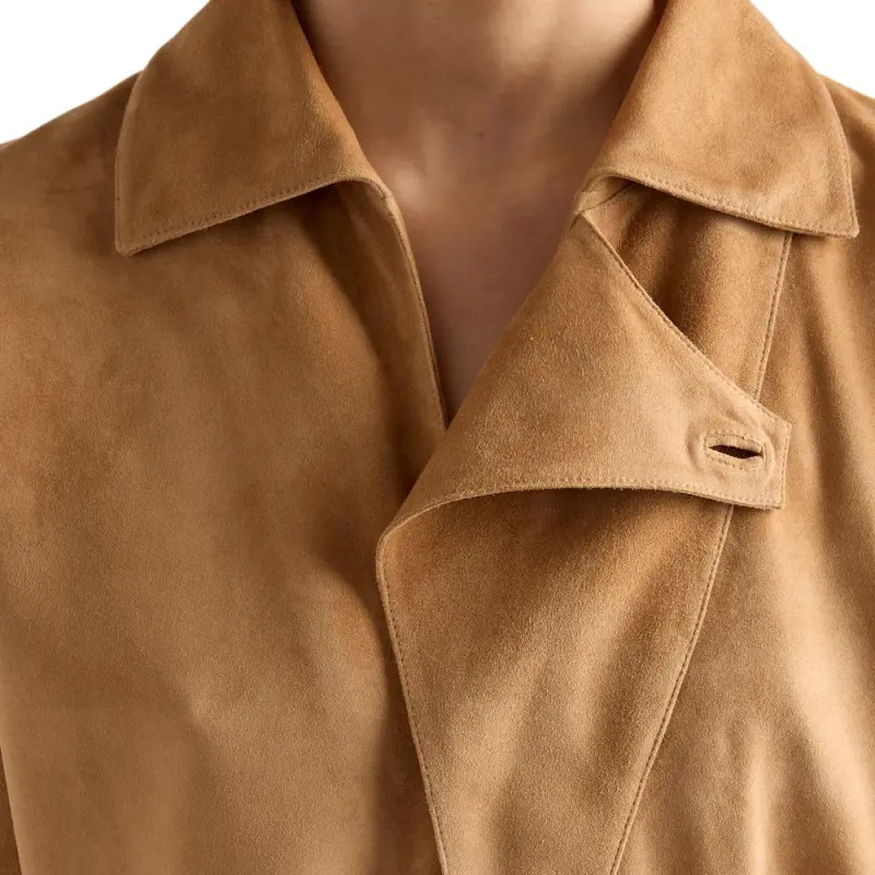 PRADA SS25 Leather Jacket Women's Yellow-4